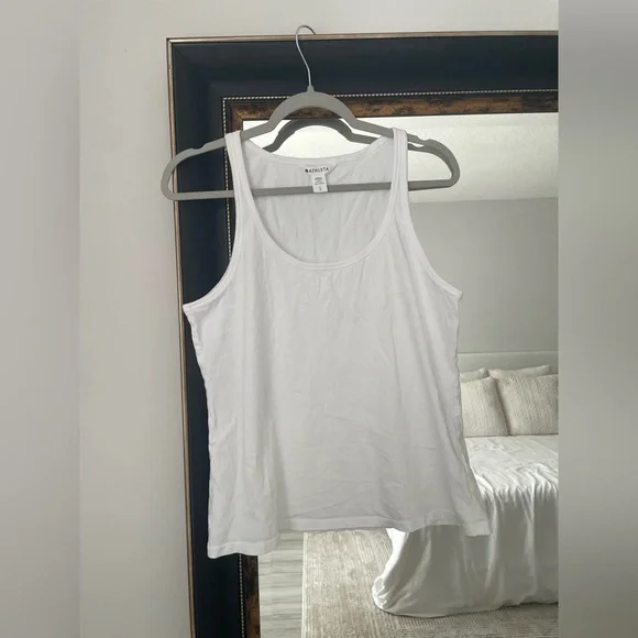 Athleta White Tank Top - Picture 2 of 5